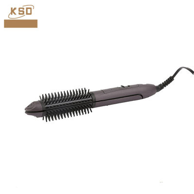 Curl professionista per capelli a temperatura regolabile con pettine a pennello e logo personalizzato