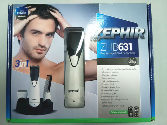 Trimmer per capelli per naso e orecchie multifunzione 3 in 1 con batterie