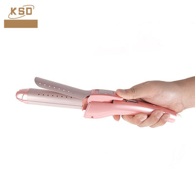 Styling di capelli da bagnato a asciutto Pieghevole 2 in 1 Stretto per riccioli con piastra di ceramica