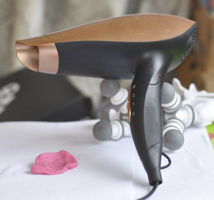 Asciugatrice di capelli in plastica OEM per asciugatura dei capelli pieghevoli in hotel/viaggi colorati
