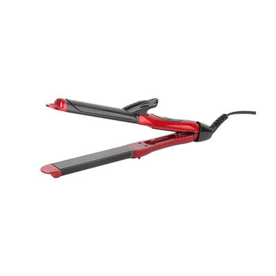 Logo personalizzato 2 in 1 Crimper per capelli Strappatore e Curling Iron personalizzato
