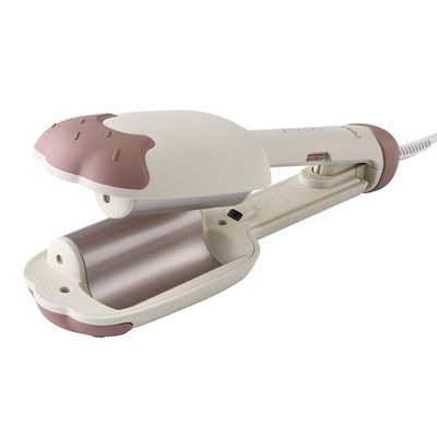 Nuovamente lanciato un curl per capelli in alluminio con temperatura regolabile e piastre larghe